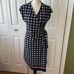 Ann Taylor faux wrap dress